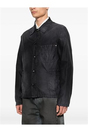 Giacca Kaban in cotone nero MAISON MARGIELA | S50AM0656M35702900